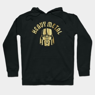 HEAVEY METAL MEGATRON - Faux gold Hoodie